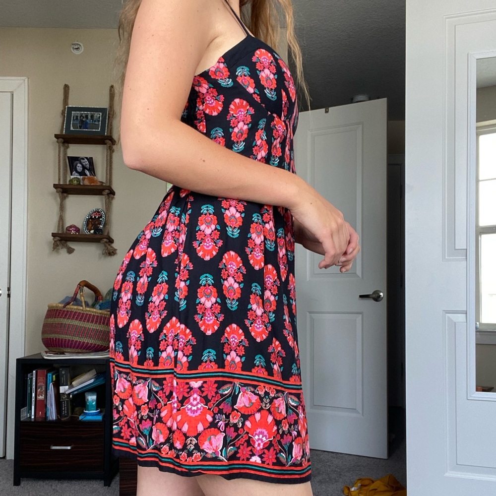 Red roses romper